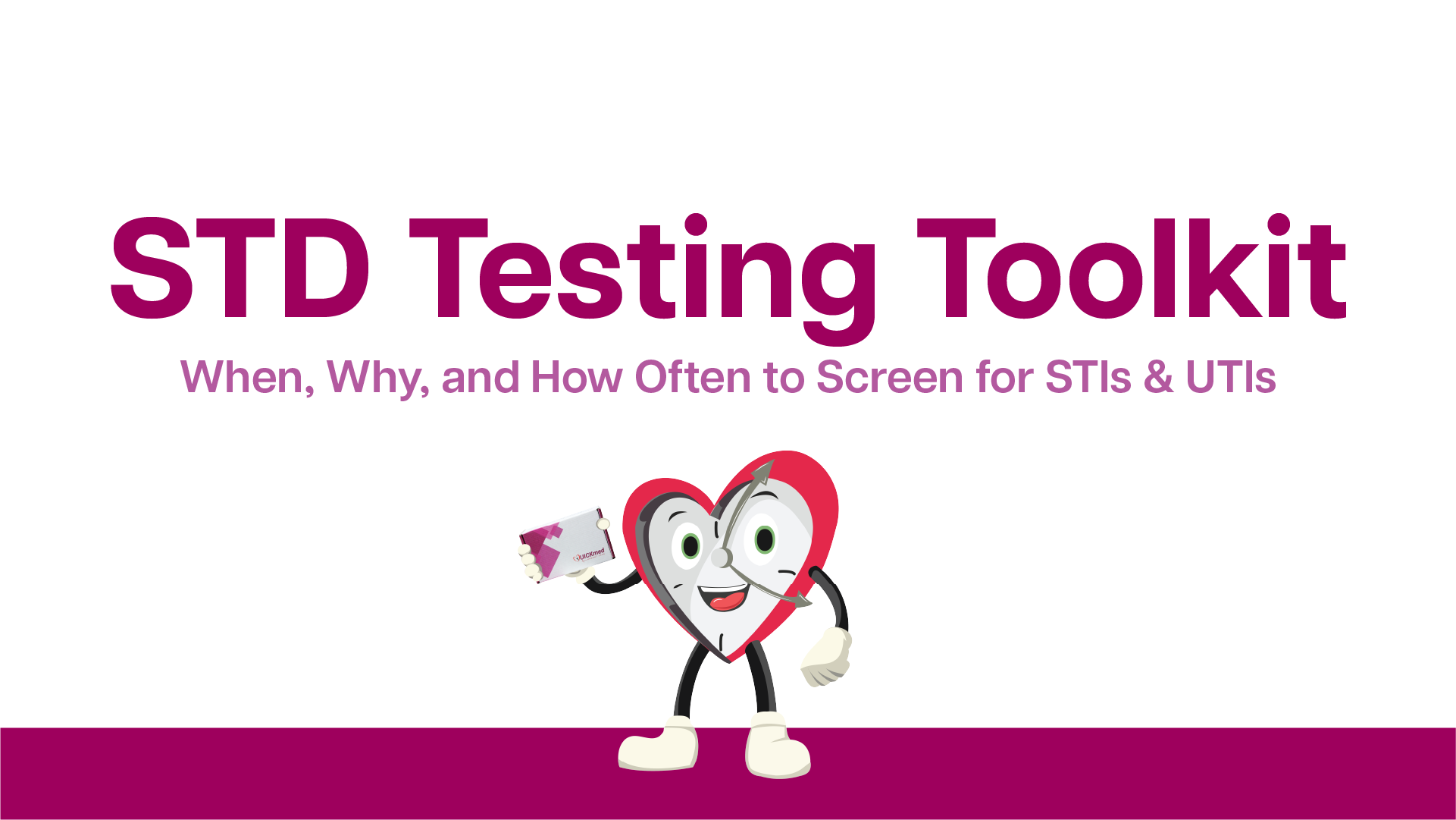 STD Testing Toolkit